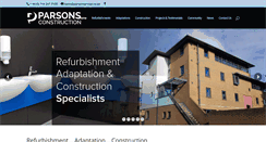 Desktop Screenshot of parsonsgroup.co.uk